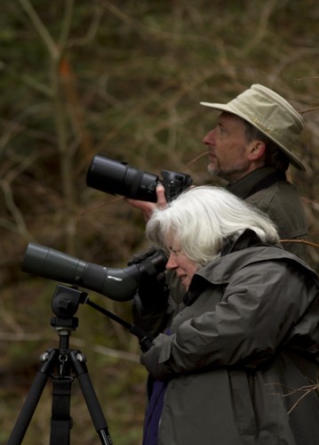 Jim & Caroline, Suseni Woods, Romania. Photo by Baczo Zoltan